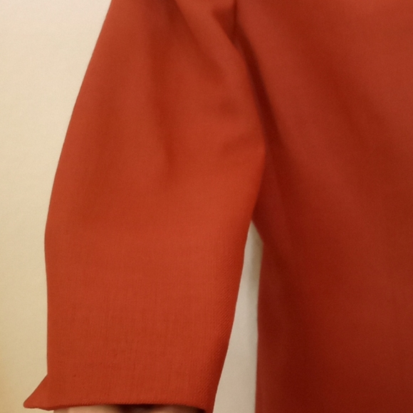 VTG- Le Suit Essentials Rust Blazer - Picture 4 of 11